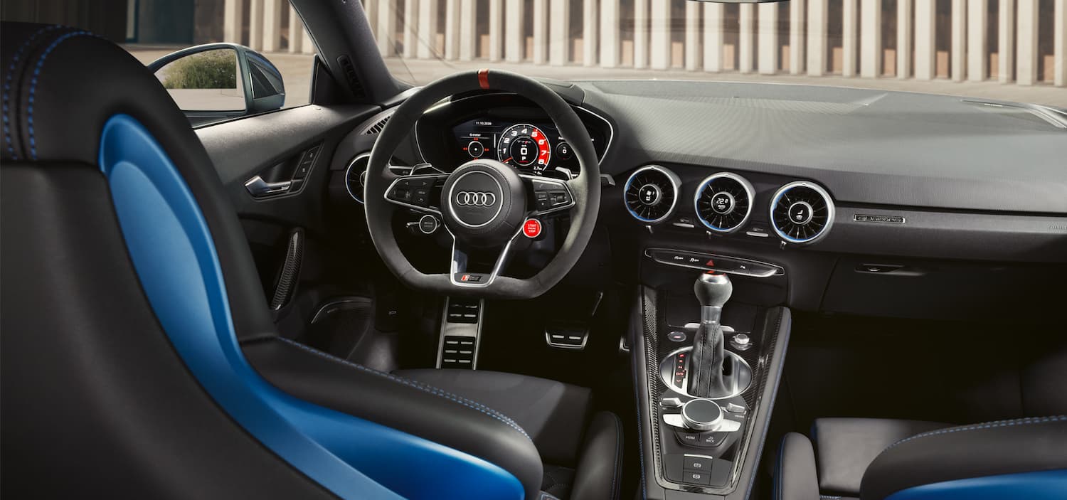 diseño interior Audi TT RS Coupé