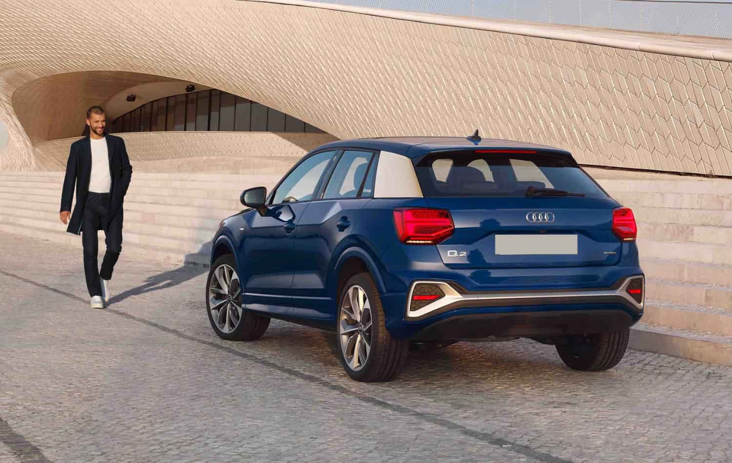 audi Q2 parte trasera