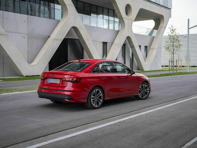 audi a3 sedan trasera