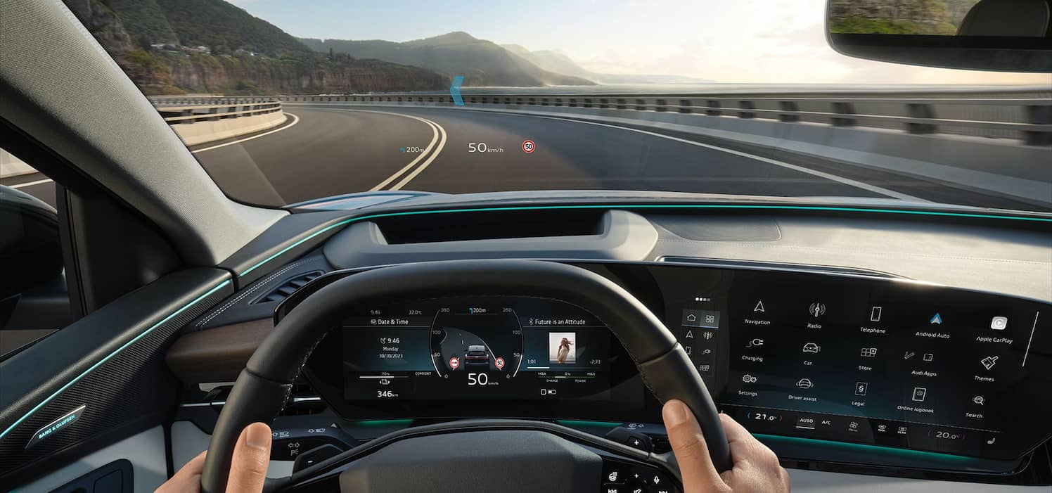 control de velocidad Q6 etron